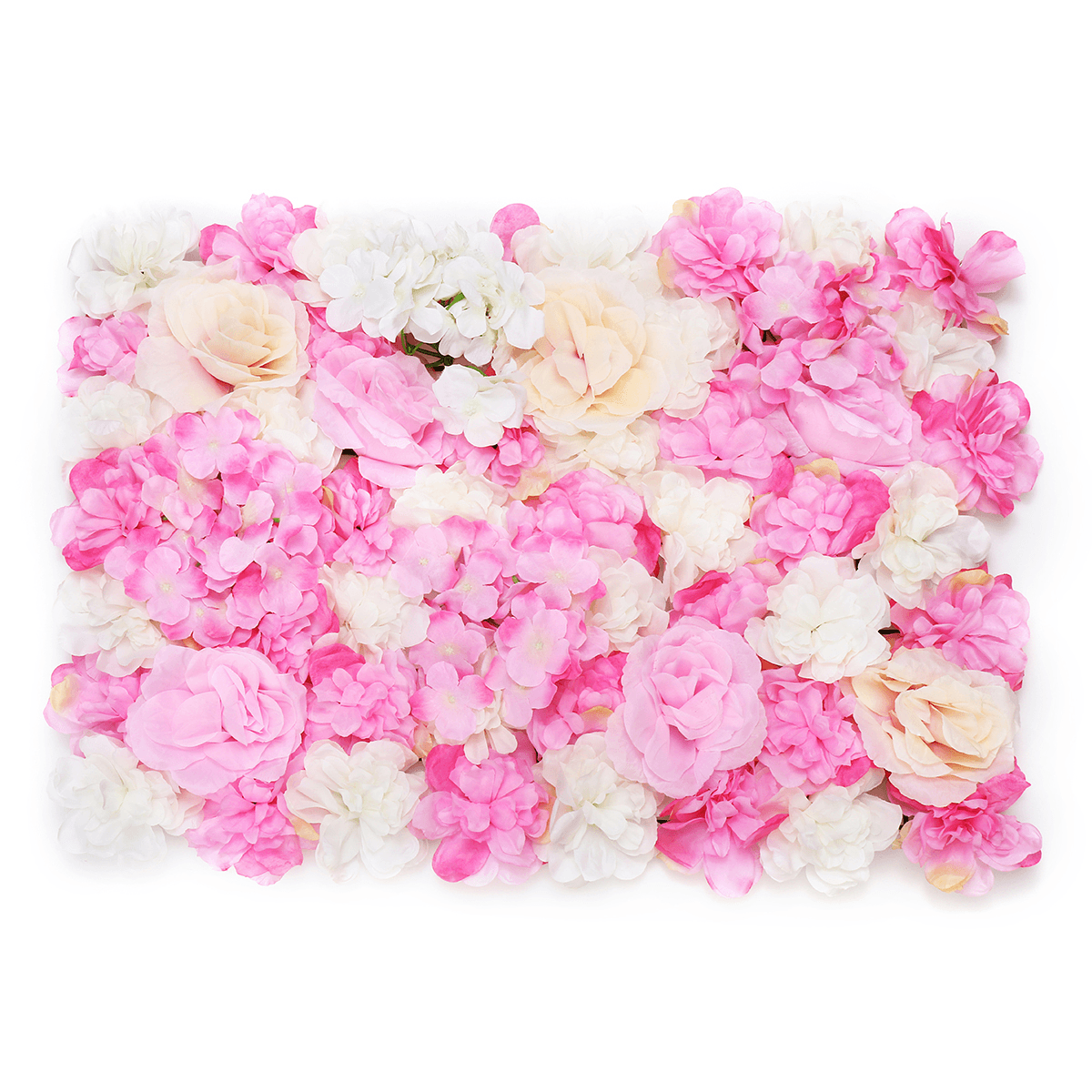 DIY Artificia Hochzeit Rose Blumen Panel Hintergrund Wand Straße Bogen Dekorationen