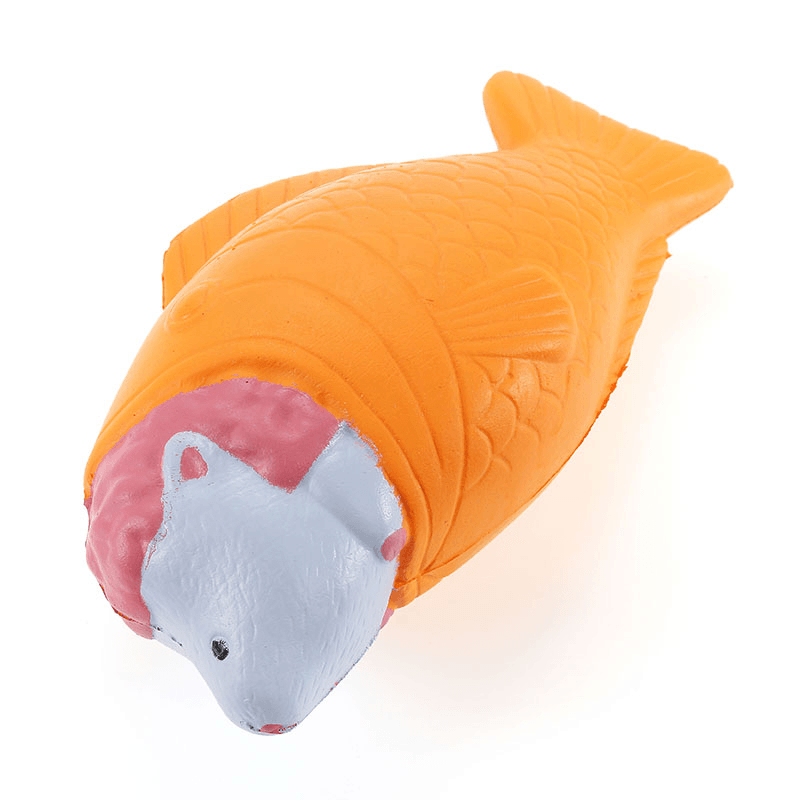 Squishy Fish Sheep Bread Cake 15Cm Slow Rising with Packaging Collection Gift Decor Soft Toy