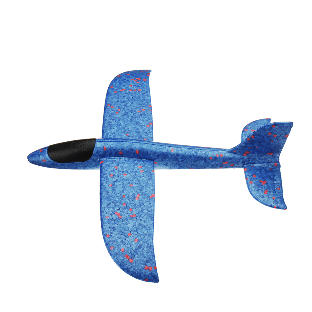 4PCS 35Cm Big Size Hand Launch Throwing Aircraft Airplane Glider DIY Inertial Foam EPP Plane Toy