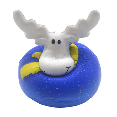 IKUURANI Elk Galaxy Squishy 13*8.5*8CM Licensed Slow Rising with Packaging Soft Toy