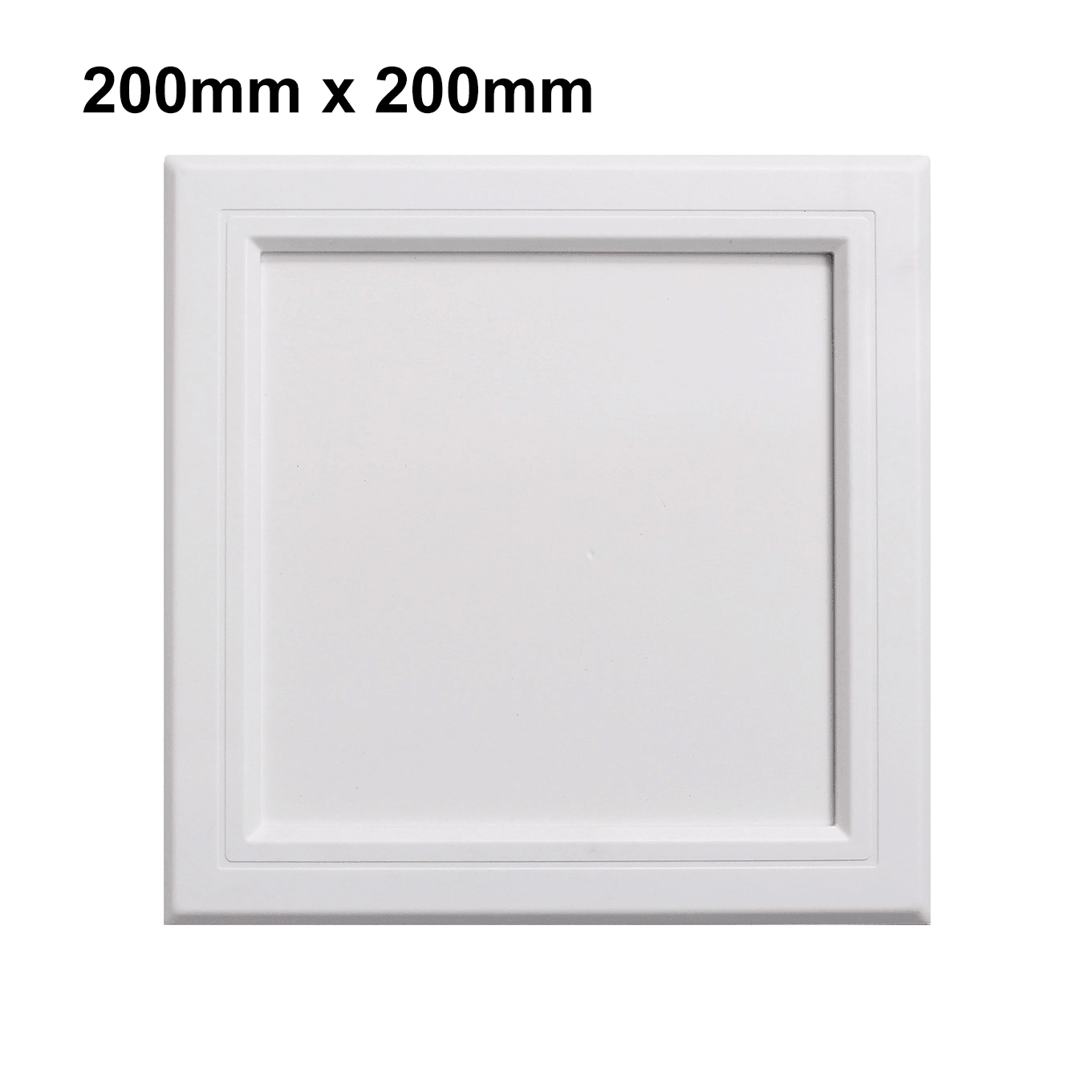 ABS Wall Ceiling Access Panel 7 Sizes White Inspection Plumbing Wiring Door Revision Hatch Cover