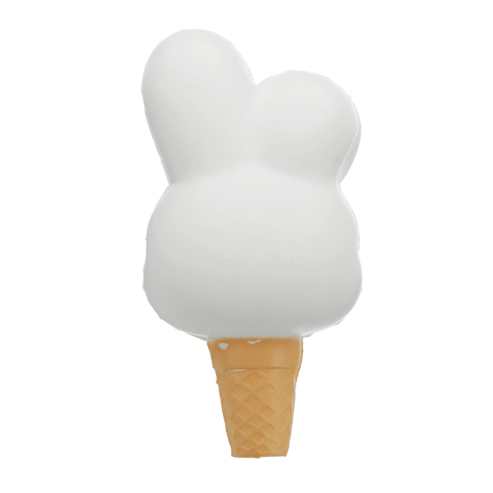 Gigglebread Rabbit Ice Cream Squishy 13.5*6.5*6CM Slow Rising with Packaging Collection Gift