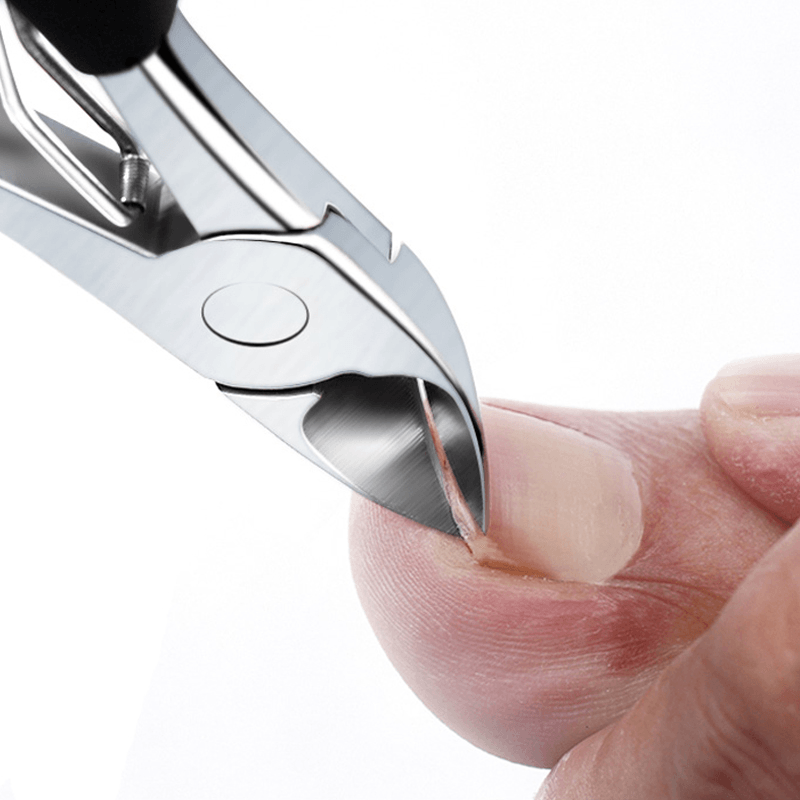 Y.F.M® Stainless Steel Ingrown Toenails Nipper Clipper Precision Cutter Thick Pedicure Tool