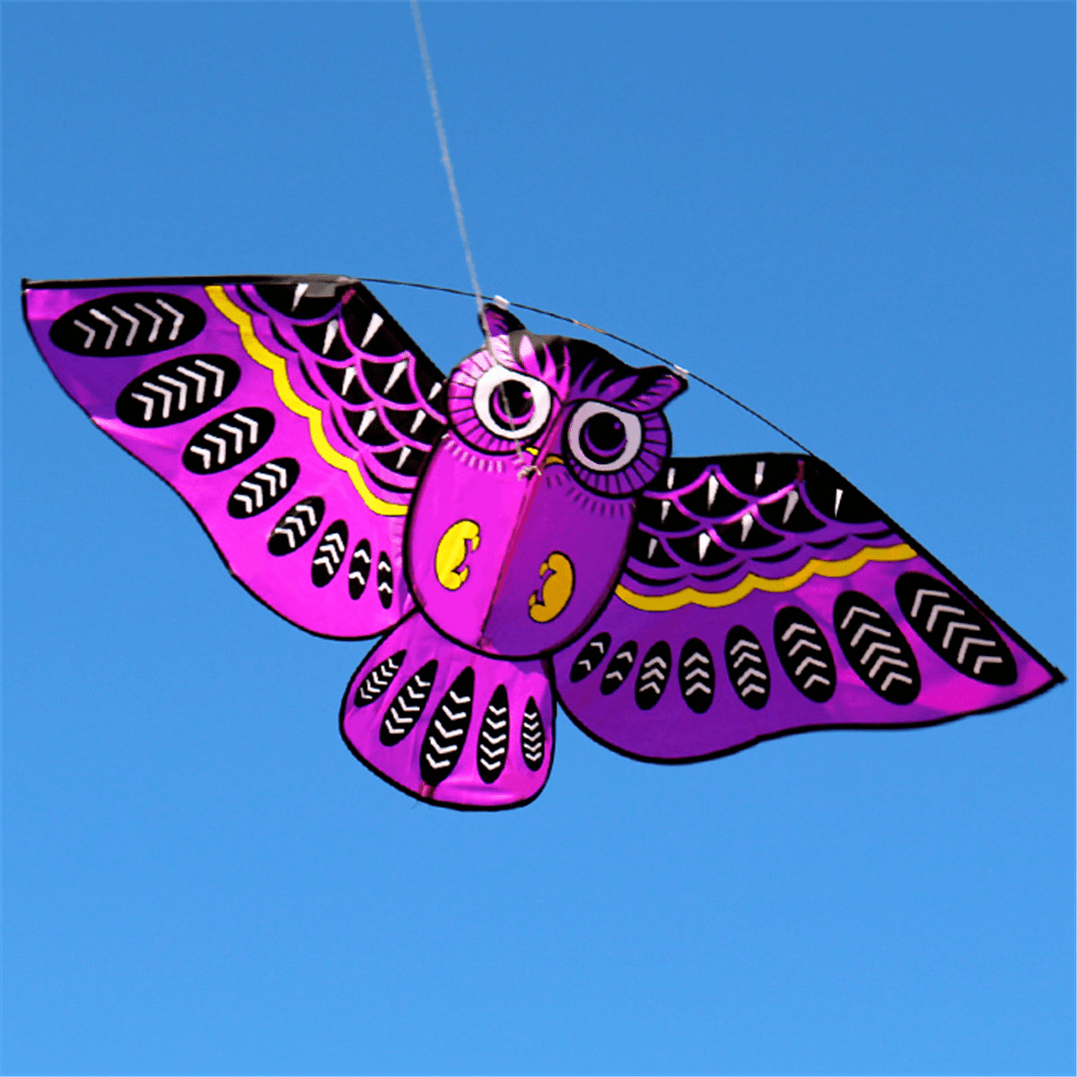 Owl Ainimal Kite Single Line Breeze Outdoor Fun Sports for Kids Kites