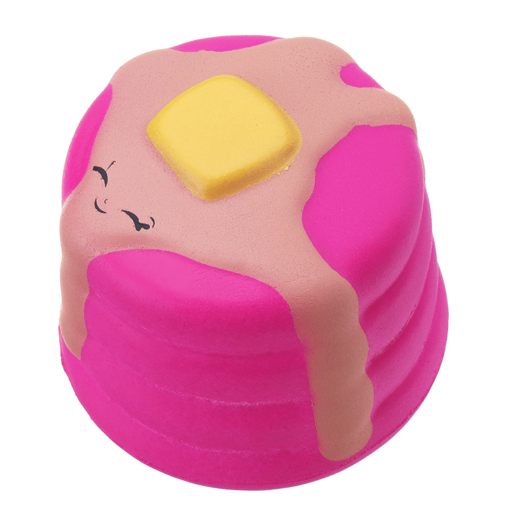 Niedlicher Kuchen-Squishy, ​​8 cm, langsam aufsteigend, mit Verpackung, Sammlung, Geschenk-Stofftier