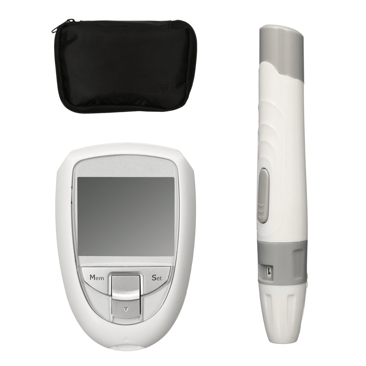 3-in-1-Multifunktionsmessgerät, digitales Gesundheitsmessgerät, Cholesterin-Glukose-Triglycerid-Testmessgerät-Set, Cholesterin-Harnsäure-Messung, Blutzuckermessgerät