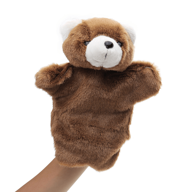 27 cm peluche orso fiaba burattino di mano classico per bambini figura giocattoli peluche