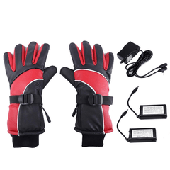 4000/6000Mah Electric Battery Heating Gloves Men Women Winter Heated Warmer Sport Protector