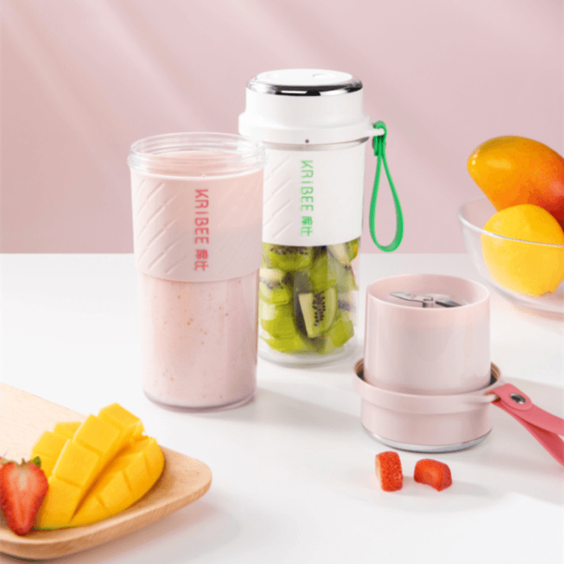 KRIBEE KB-C1 Mixer 300 ml tragbare Mini-Entsafter USB wiederaufladbare Smoothies Shakes Nahrungsergänzungsmittel Maschine