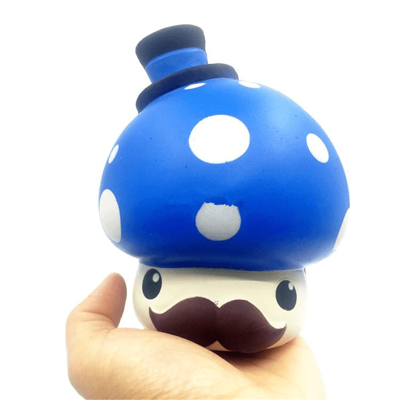 Mushroom Doll Squishy 13*10.5Cm Slow Rising with Packaging Collection Gift Soft Toy