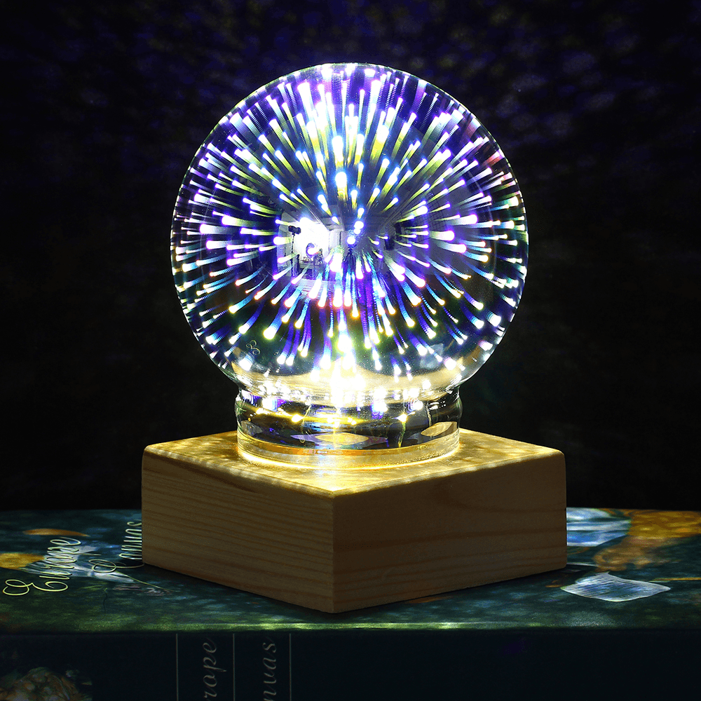 STEM Upgrade USB Plasma Ball Sphere Lightning Light Crystal Desk Lamp Globe Laptop Decor