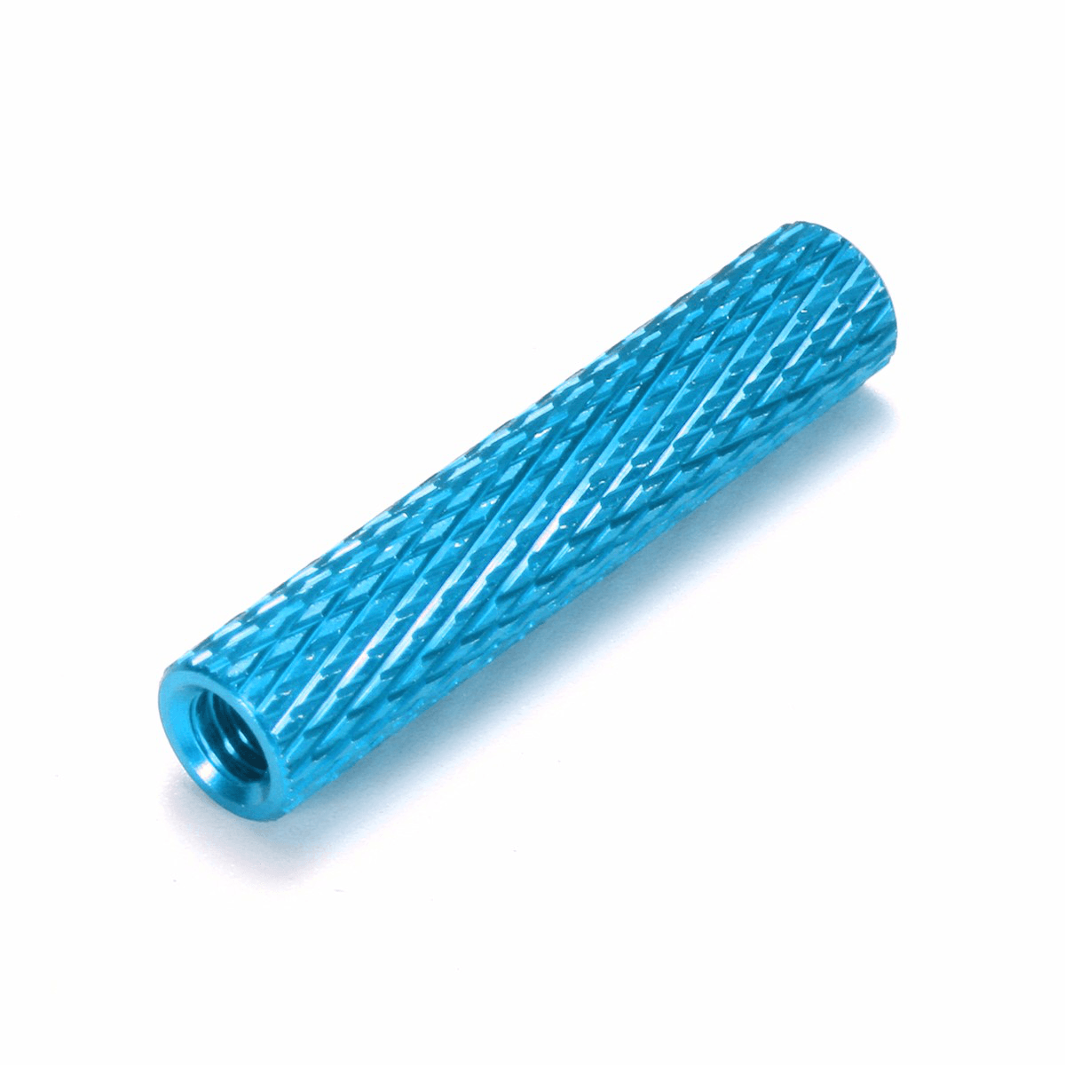 Suleve™ M3AS4 10Pcs M3 20Mm Knurled Standoff Aluminum Alloy Anodized Spacer