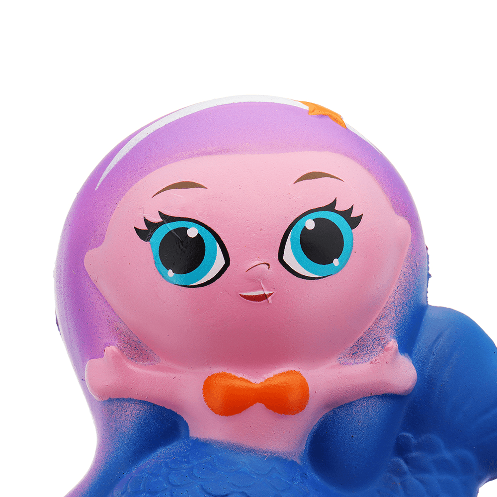 Mermaid Squishy 10*9.5*6CM Slow Rising with Packaging Collection Gift Soft Toy