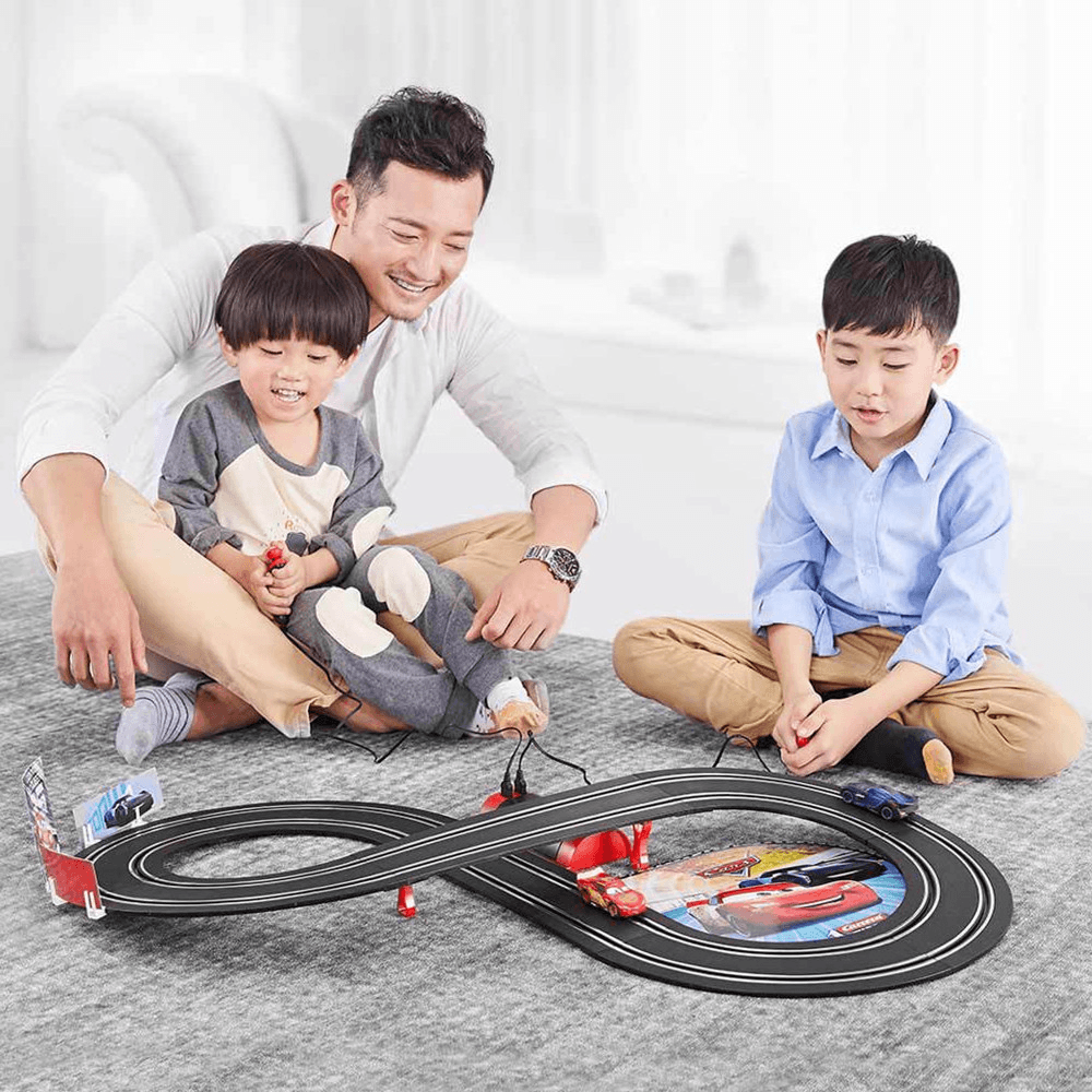 1:52 Track Toys Handle Remote Control Car Toy Race Car Kid'S Developmental Toy