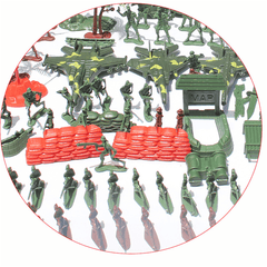 519Pcs Military Figure Play Set Soldiers Army Men 4Cm Plastic Action Model Toys