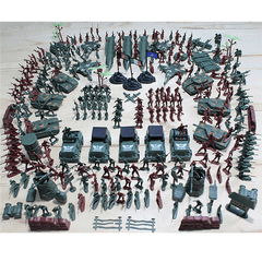 307PCS 4-9CM Military Soldier Army Men Figure Model Building Suit for Kids Children Gift Toys