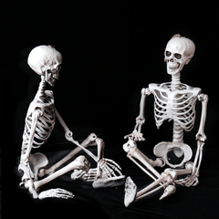 90Cm Human Skeleton Scary Bones Poseable Hanging Halloween Prop Party Decorations