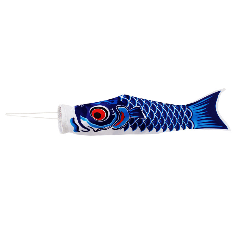 40Cm Japanese Style Koi Nobori Carp Flag Wind Sock Koinobori Fish Waterproof Kite Mascot Crafts Hanging Decor