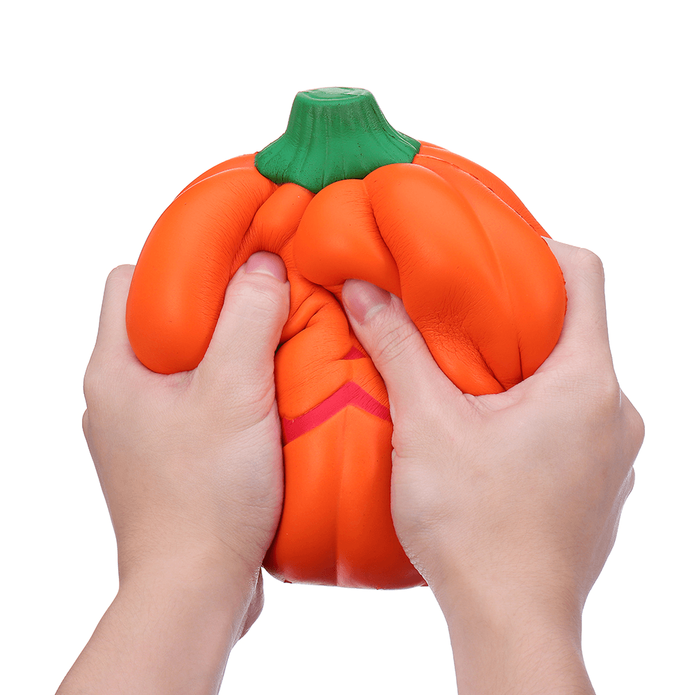 Humongous Squishy Giant Pumpkin 20CM Vegetables Jumbo Toys Gift Collection with Packaging