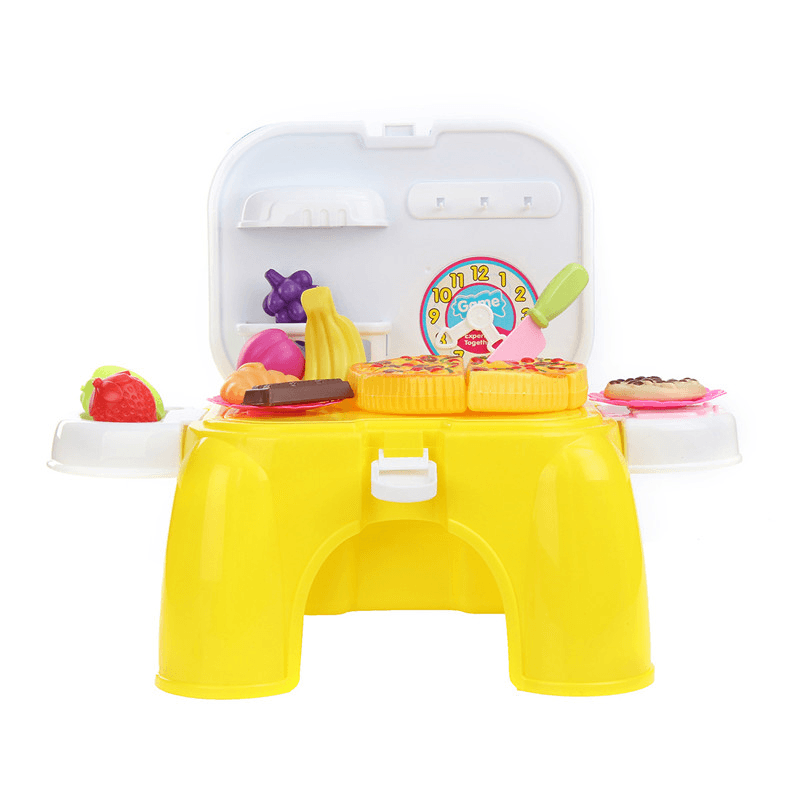 Kitchen Cooking Pizza Toy Set Preschool Toys Pretend Playset Suit Children Gift