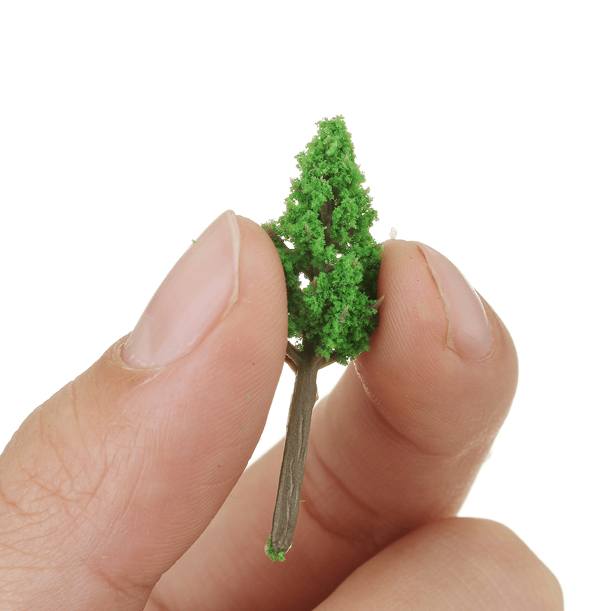 10Pcs Mini Artificial Trees Pine 3.5Cm/6.5Cm/9.5Cm/13Cm Home Office Party Decorations