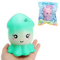 Cutie Creative Squid Squishy, ​​15,5 cm, langsam aufsteigend, Originalverpackung, Sammlung, Geschenk, Dekoration, Spielzeug