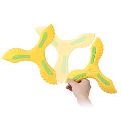 Softoys V-Type Plumerang Safety Outdoor Fun V-Character Maneuver Circles Out Wing EVA Plane Toy