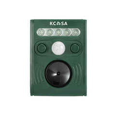 KC-JK369 Garden Ultrasonic PIR Sensor Solar Animal Dispeller Strong Flashlight Dog Repeller