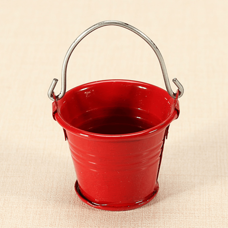 1:12 Children Mini Bucket Model House Property Doll Creative DIY a Specical Gift for Children