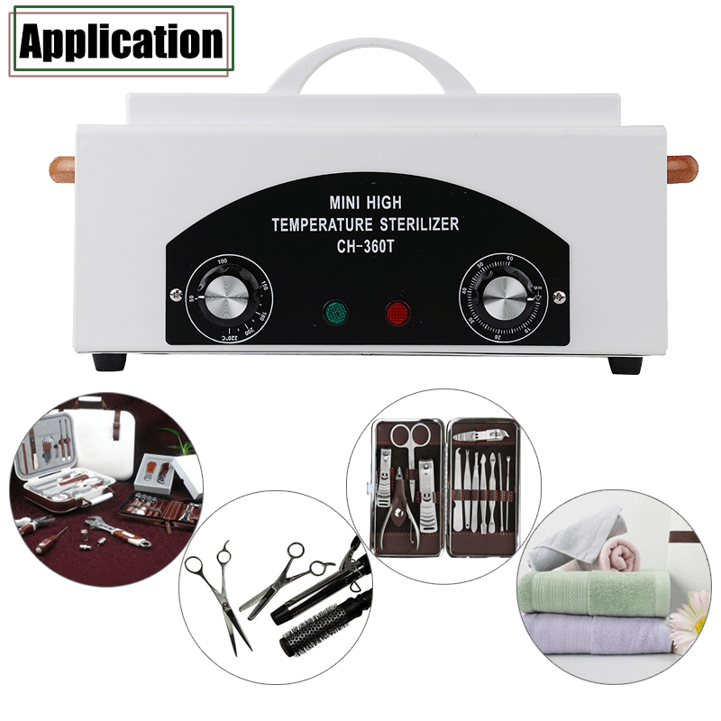 220V 300W Handtuch-Hochtemperatur-Sterilisationsschrank UV-Nagelwerkzeuge Medizinischer Trockenhitze-Sterilisator