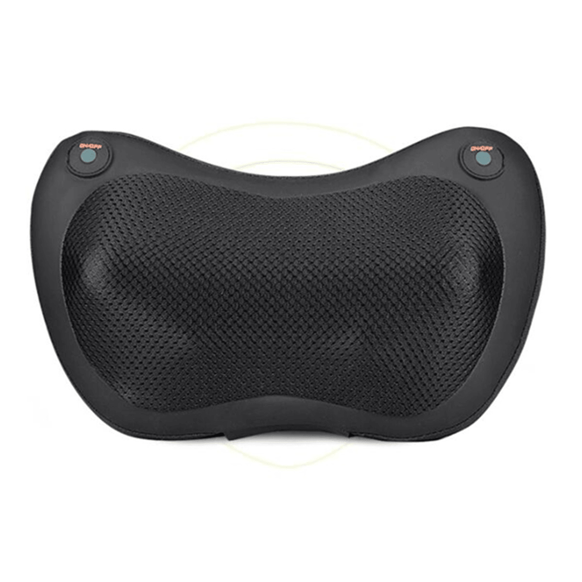 4/8 Heads Electric Shiatsu Massager Pillow Infrared Heating Back Neck Pillow Car Seat Cushion Electric Massager