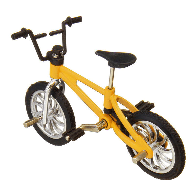 Cool Finger aleación bicicleta conjunto niños chico modelo raro pequeño Mini juguete