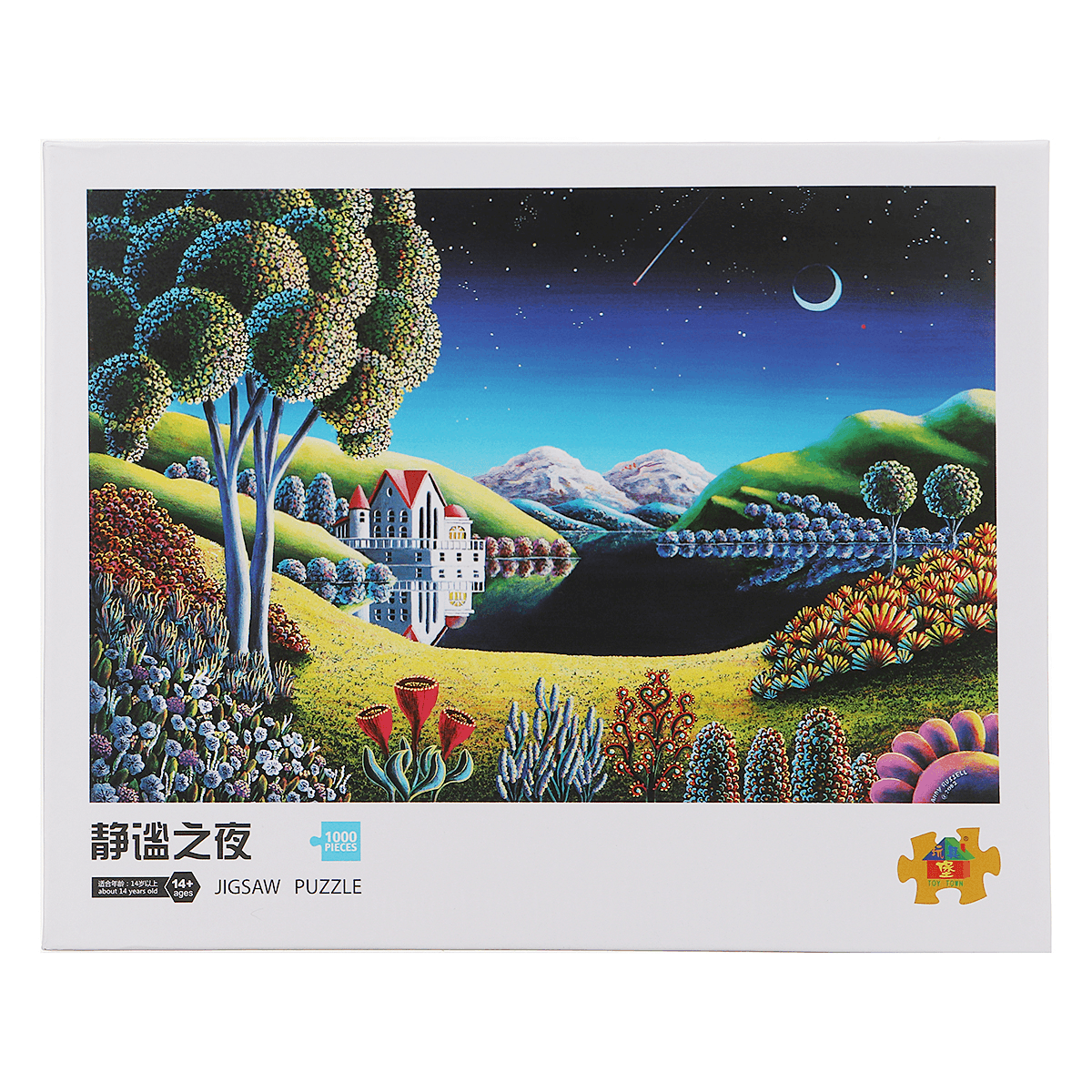 1000 Pieces Jigsaw Puzzle Toy for Adults Children Kids Games Educational Toys