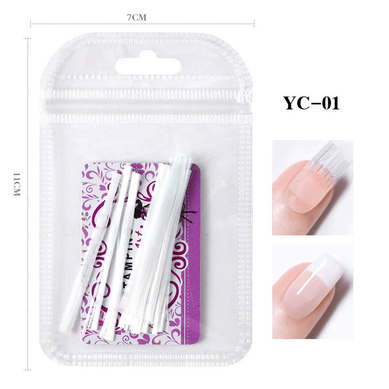 Nail Extension Fibre Paper-Free Tray Rapid Extension Fiberglass Manicure Tools