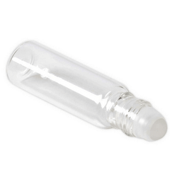 5Ml Empty Clear Glass Roll on Bottles Refillable Roller Ball Essential Oil Liquid Bottle