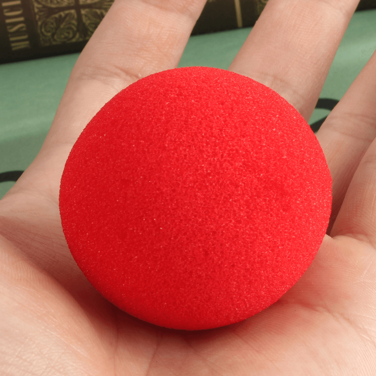 1PC Close up Magic Street Trick Soft Sponge Ball Magic Props Clown Nose