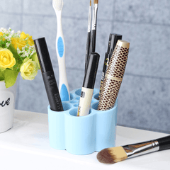 4 Colors Brushes Organizer Makeup Cosmetic Case Holder Display Stand Storage Box