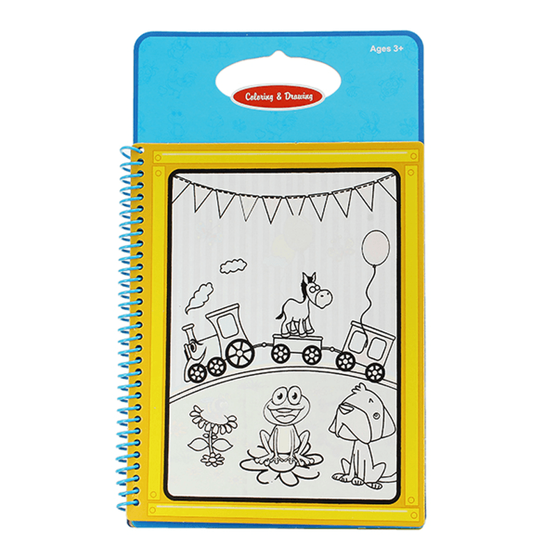 Coolplay Magic Children Water Drawing Book with 1 Magic Pen / 1Coloring Book Water Painting Board