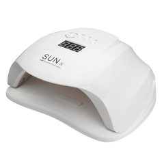 SUNX 54W UV LED Lamp Nail Dryer Machine Nail Cure Gel Polish Infrared Sensor 4 Timers