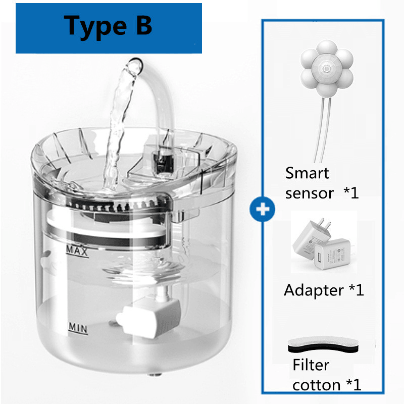 1.8L Pet Water Dispenser Filter Automatic Circulation Water