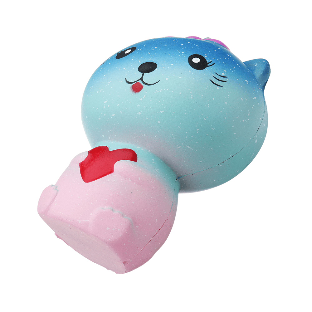 Galaxy Cat Squishy 13*9*7CM Slow Rising with Packaging Collection Gift Soft Toy