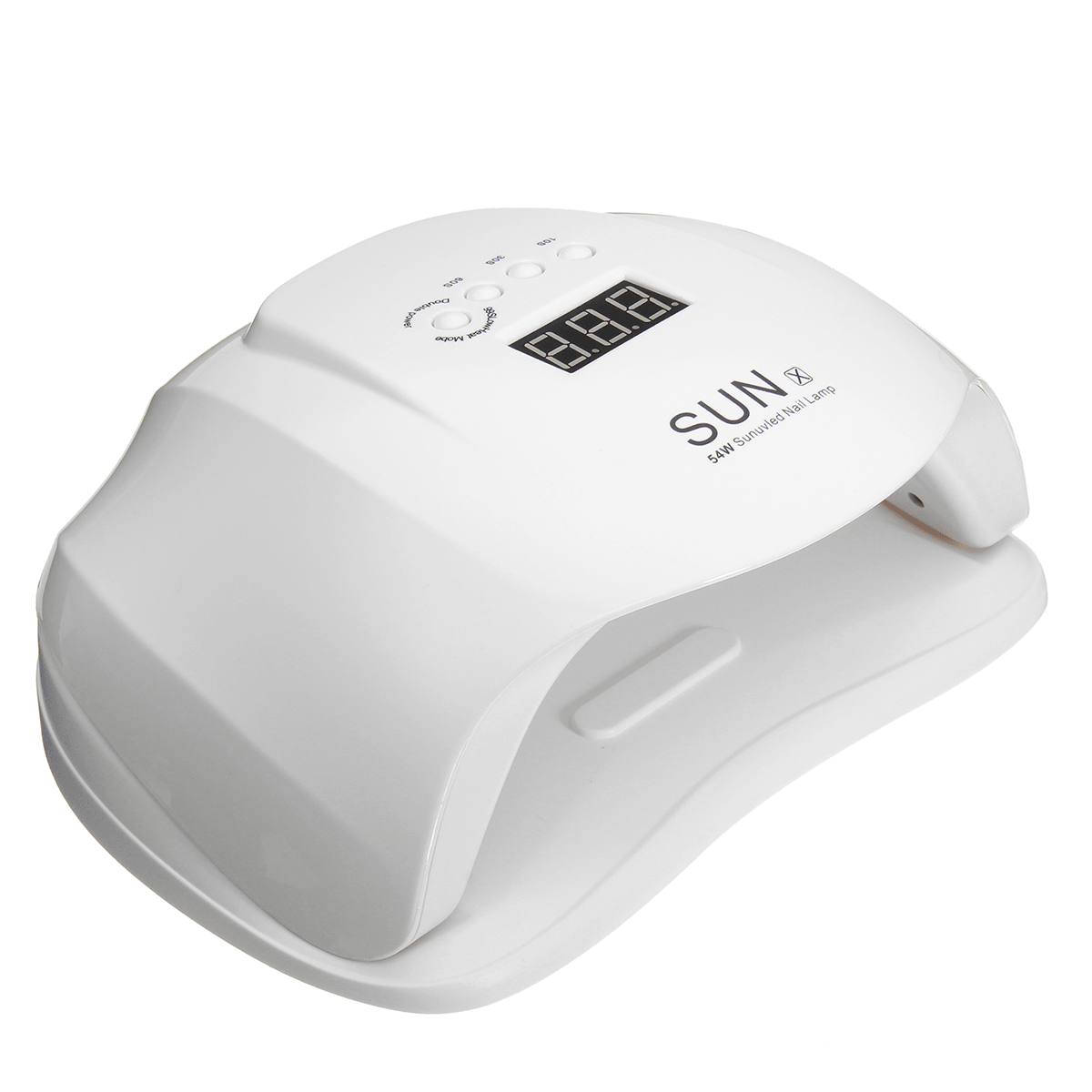 SUNX 54W UV LED Lamp Nail Dryer Machine Nail Cure Gel Polish Infrared Sensor 4 Timers