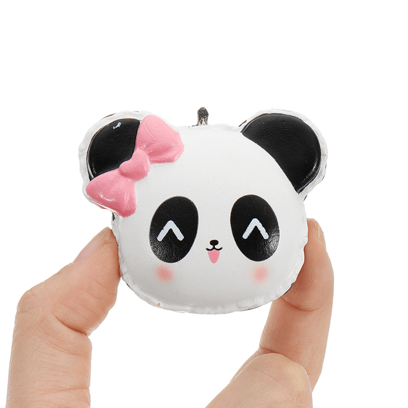 I Am Squishy Panda Face Head Squishy 14.5Cm Slow Rising with Packaging Collection Gift Soft Toy