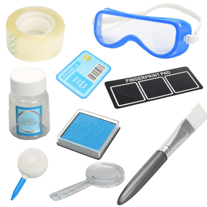 Fingerprint Kit Science Forensic Science Educational Kids Birthday Gift Fun Toys