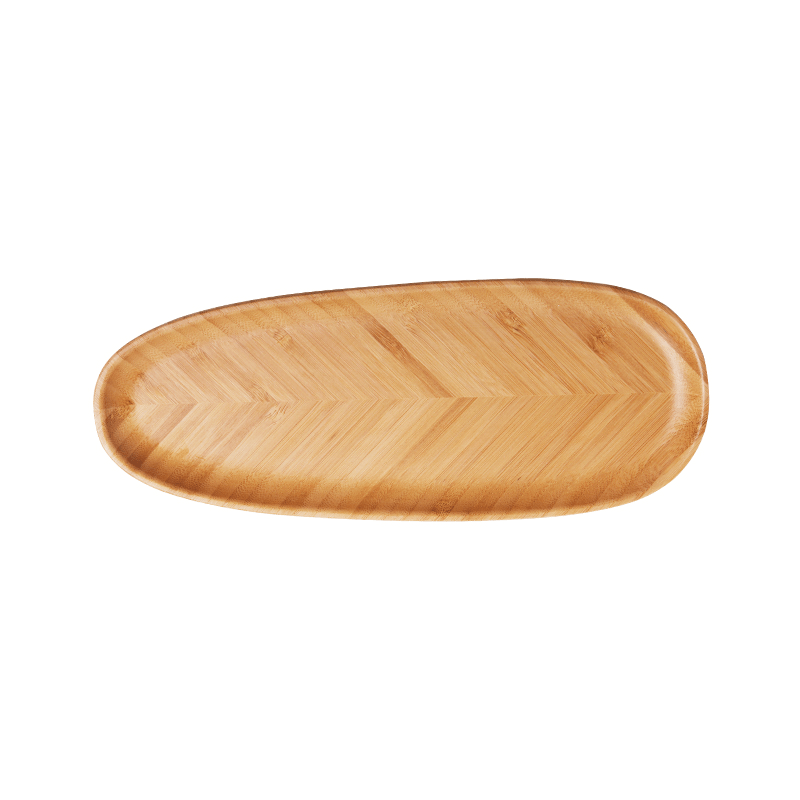 Chengshe Multifunctional Bamboo Saucer Tea Tray Fruit Plate Snack Plate Nut Plate from Ecological Chain