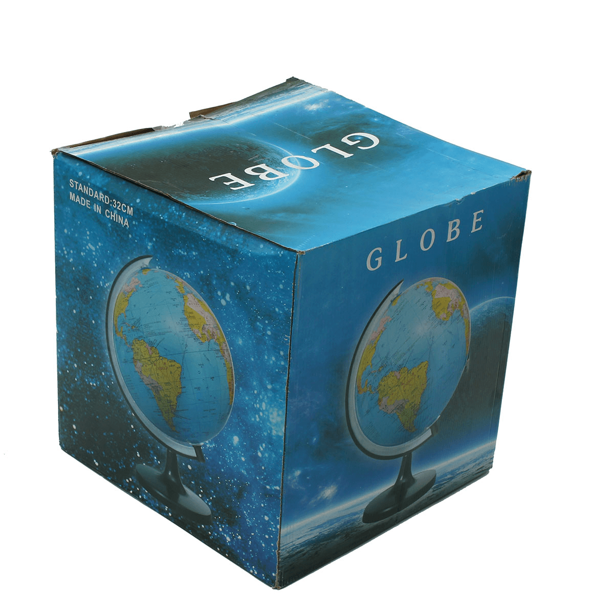 Globo terráqueo giratorio de 32Cm, mapa Atlas, juguete educativo de geografía, decoración de escritorio