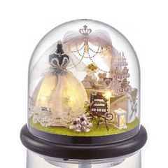 Cuteroom B-022 Love Forever DIY Puppenhaus Miniatur Kit Sammlung Geschenk mit Licht