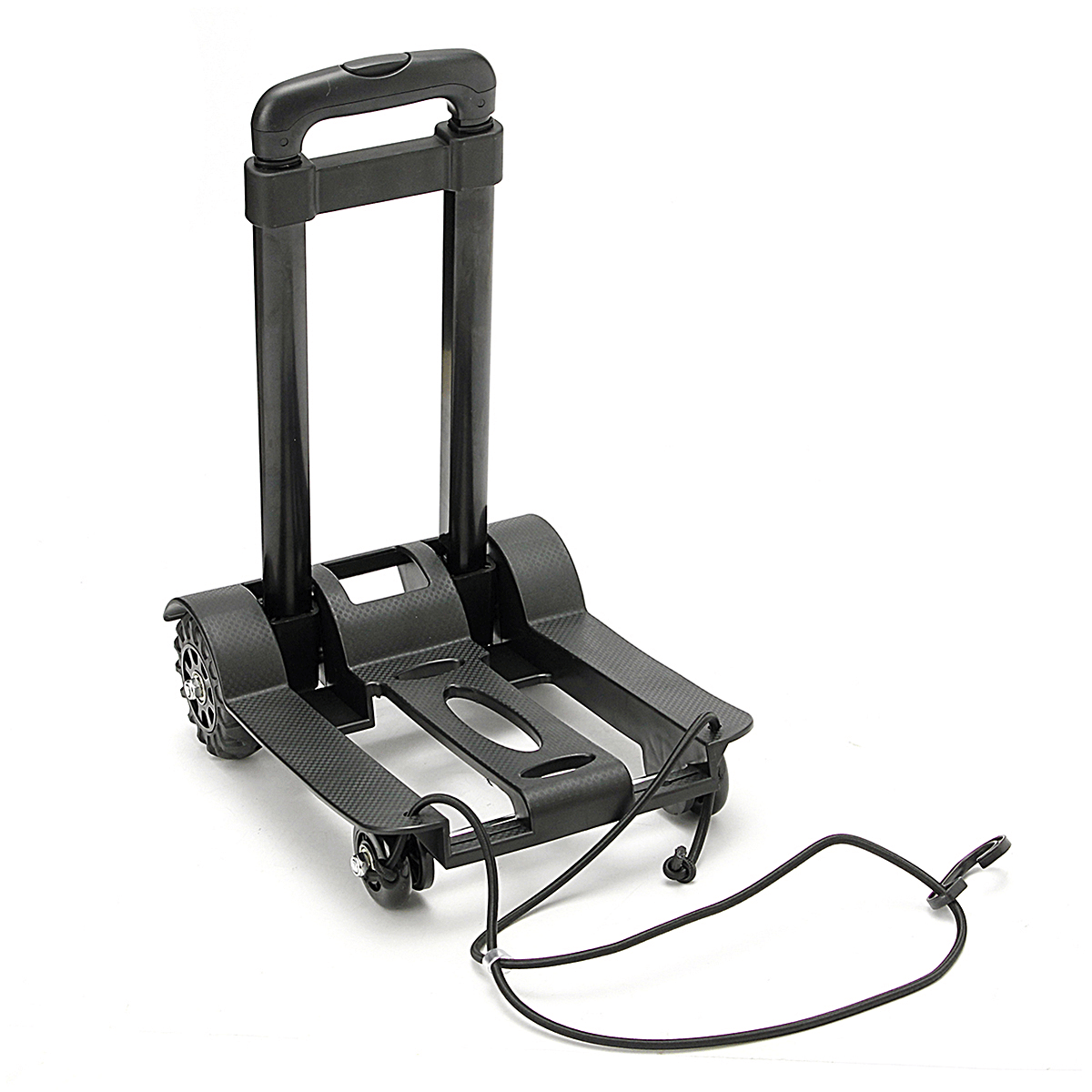 75KG Four-Wheel Heavy Duty Light Folding Foldable Hand Sack Truck Barrow Luggage Tool Cart Trolley