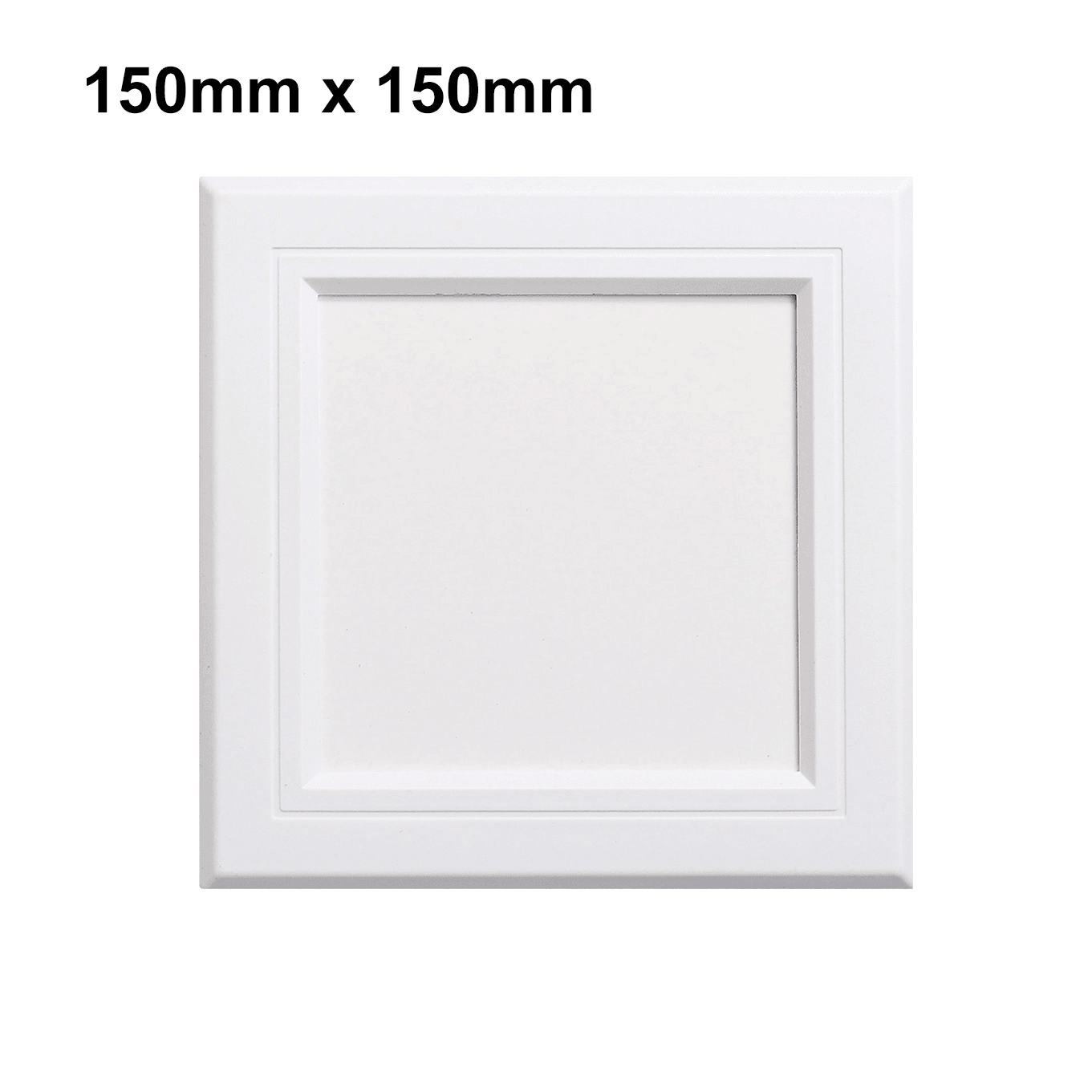 ABS Wall Ceiling Access Panel 7 Sizes White Inspection Plumbing Wiring Door Revision Hatch Cover