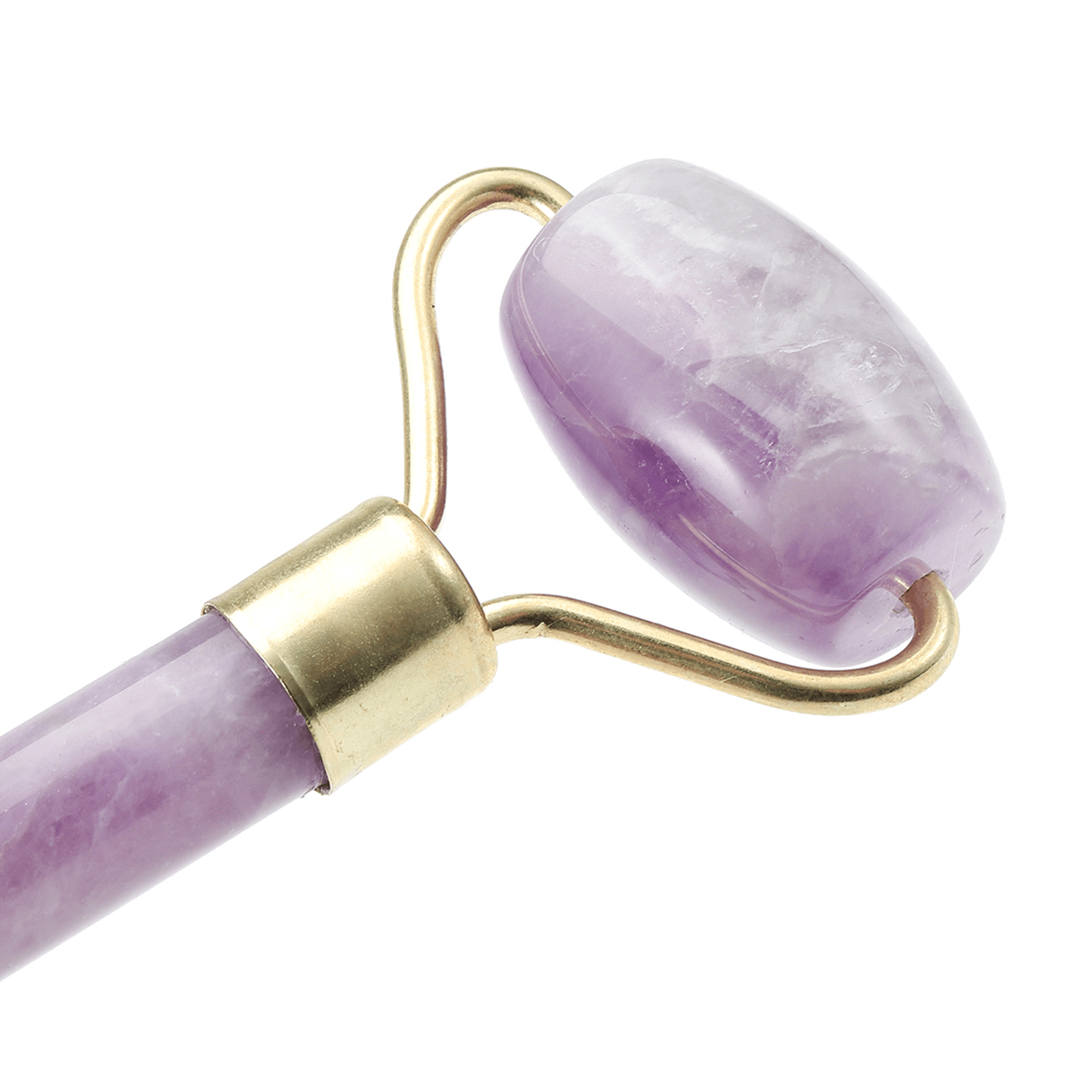 Amethyst Jade Roller Facial Massage Roller anti Wrinkles Minimize Enlarged Pores Tighten Firm